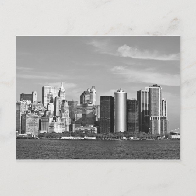 Carte Postale Ville des États-Unis : New York Skyline #2 [Niveau (Devant)