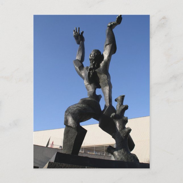 Carte Postale Ville détruite (Devant)