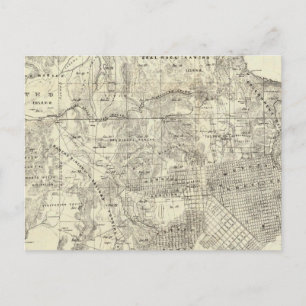 Carte Postale Ville et comté de San Francisco