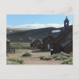 Carte Postale ville fantôme de Bodie