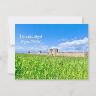 Carte Postale Ville fortifiée d'Aigues-Mortes en Provence