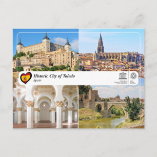 Carte Postale Ville historique de Tolède de l'UNESCO