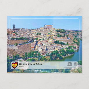 Carte Postale Ville historique de Tolède de l'UNESCO
