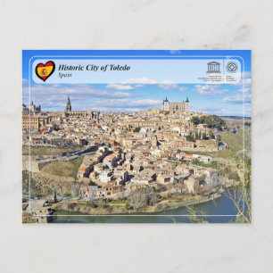 Carte Postale Ville historique de Tolède de l'UNESCO