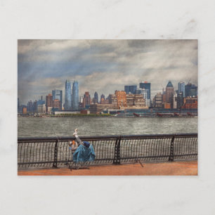 Carte Postale Ville - Hoboken, NJ - Pêche - La bonne vie
