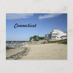 Carte Postale ville pittoresque du Connecticut