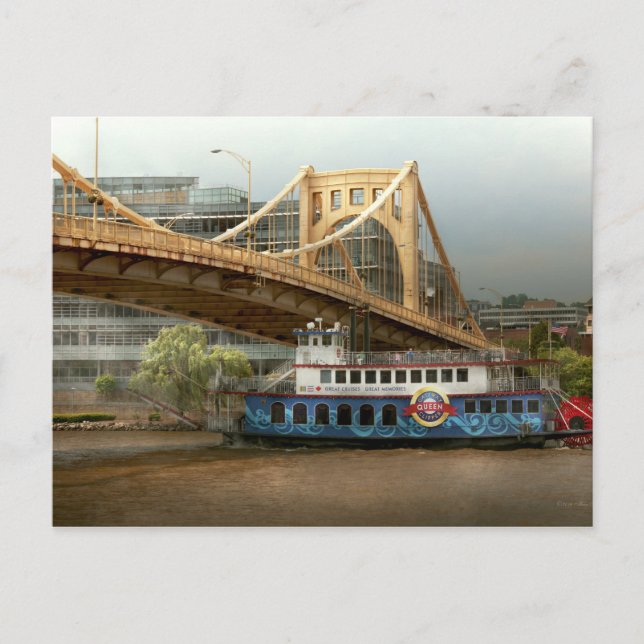 Carte Postale Ville - Pittsburg PA - Grands souvenirs (Devant)