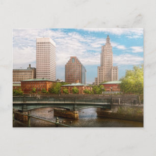 Carte Postale Ville - RI - Providence - La ville de Providence