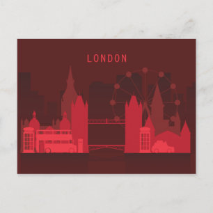 Carte Postale Ville Skyline   Londres, Angleterre