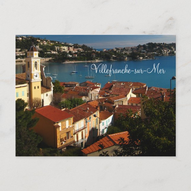 Carte postale Villefranche-sur-Mer (Devant)