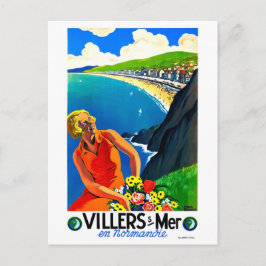 Carte Postale Villers-sur-Mer, littoral, Normandie, France
