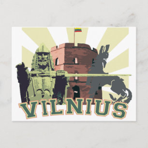 Carte Postale VILNIUS (capitale de la Lituanie)