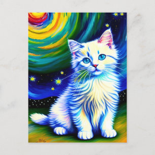 Carte postale Vincent Cat Gogh