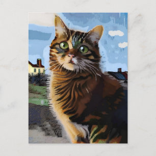 Carte postale Vincent Cat Gogh