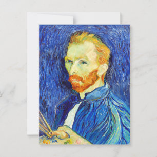 Carte Postale Vincent van Gogh - Autoportrait, 1889,