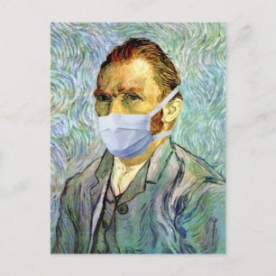 Carte Postale Vincent Van Gogh Autoportrait Avec Cuillère De Mas