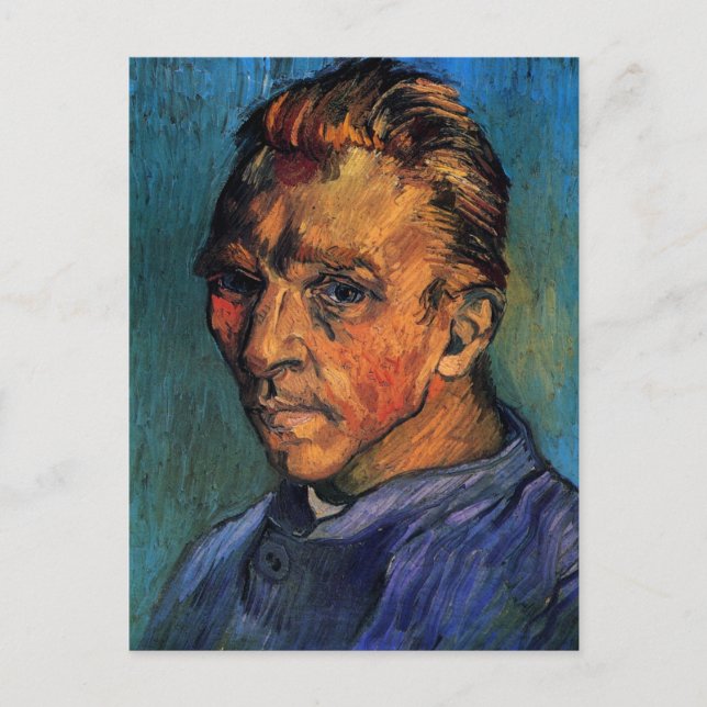 Carte Postale Vincent van Gogh Autoportrait sans barbe (Devant)