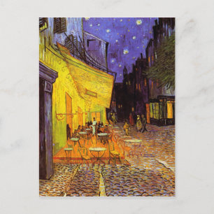 Carte Postale Vincent Van Gogh Café Terrasse Au Night Fine Art