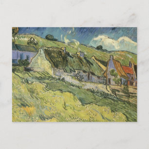 Carte Postale Vincent van Gogh - Chalets à chaume