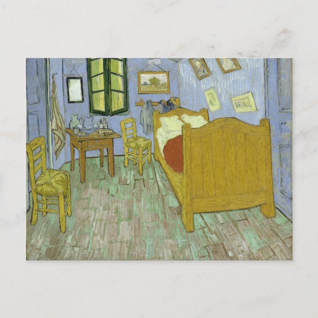 Carte Postale VINCENT VAN GOGH - Chambre à Arles 1888 (Devant)