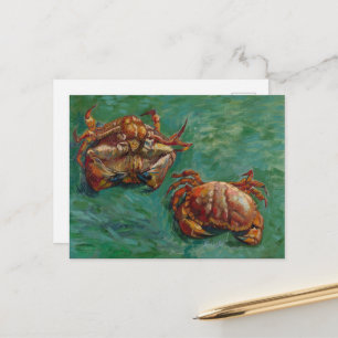 Carte Postale Vincent Van Gogh, deux crabes