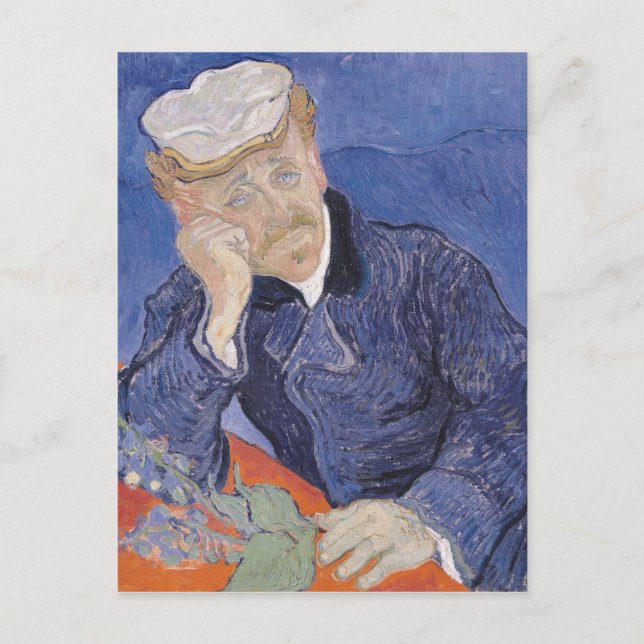 Carte Postale Vincent van Gogh | Dr Paul Gachet, 1890 (Devant)
