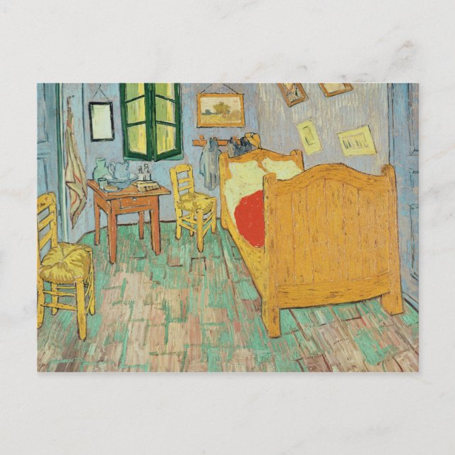 Carte Postale Vincent van Gogh | La chambre de Van Gogh à Arles (Devant)
