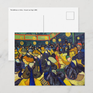Carte Postale Vincent van Gogh - La Salle de danse à Arles