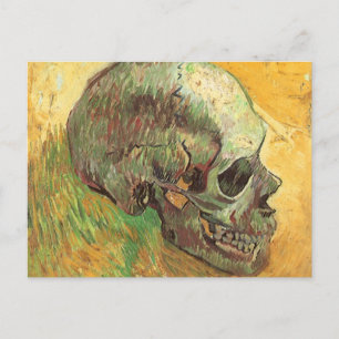 Carte Postale Vincent van Gogh - La vie morte avec le crâne