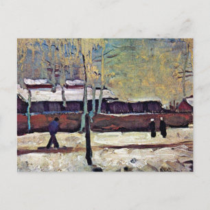 Carte Postale Vincent Van Gogh - La vieille gare d'Eindhoven