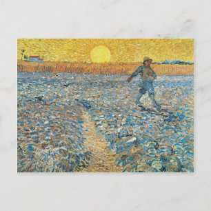 Carte Postale Vincent Van Gogh L'Art Peinture Sower