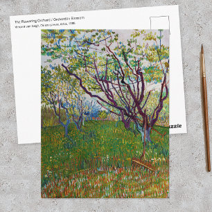 Carte Postale Vincent van Gogh - Le Verger en Fleurs