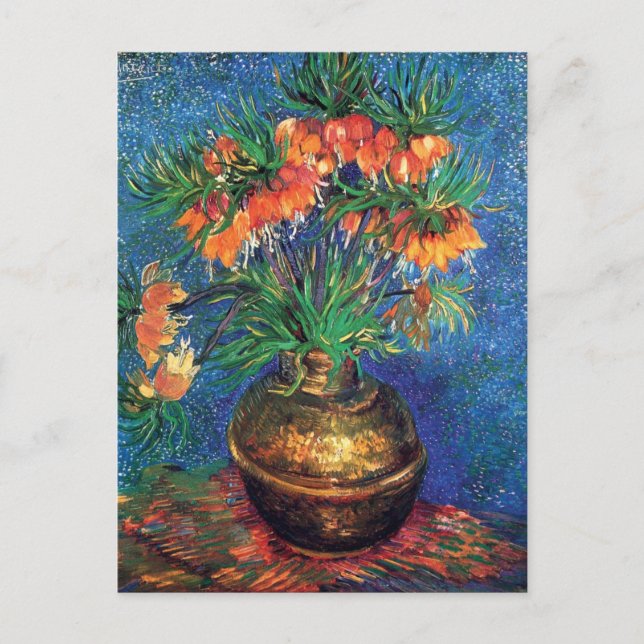 Carte Postale Vincent Van Gogh - Les Amicistes Dans Un Vase En C (Devant)