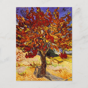 Carte Postale Vincent Van Gogh Mulberry Tree Art Peinture
