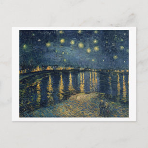Carte Postale Vincent van Gogh   Nuit étoilée sur le Rhône