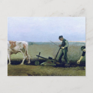 Carte Postale Vincent van Gogh Plantation de travailleurs et d