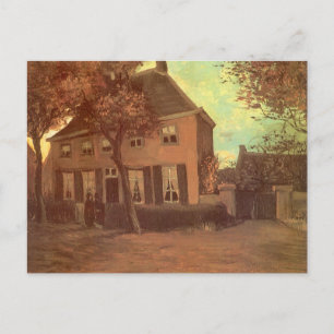 Carte Postale Vincent van Gogh - Presbytère à Nuenen