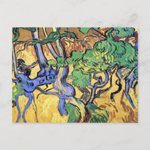 Carte Postale Vincent Van Gogh - Racines et Troncs d'Arbres Beau
