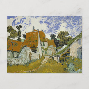 Carte Postale Vincent van Gogh - Rue à Auvers-sur-Oise