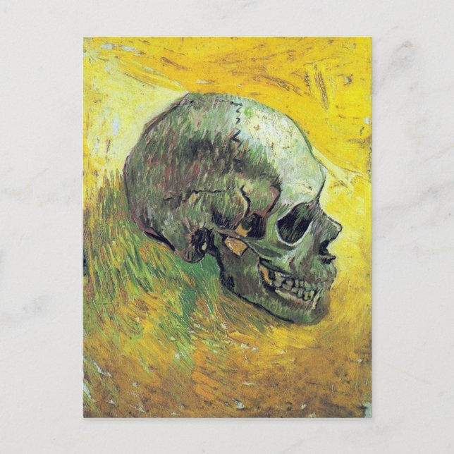 Carte Postale Vincent van Gogh Skull (Devant)