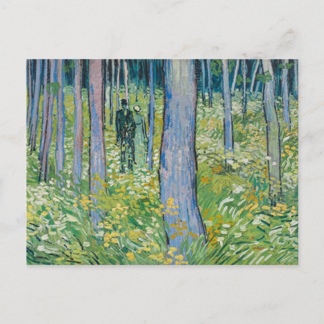 Carte Postale Vincent van Gogh - Sous-croissance à deux chiffres (Devant)