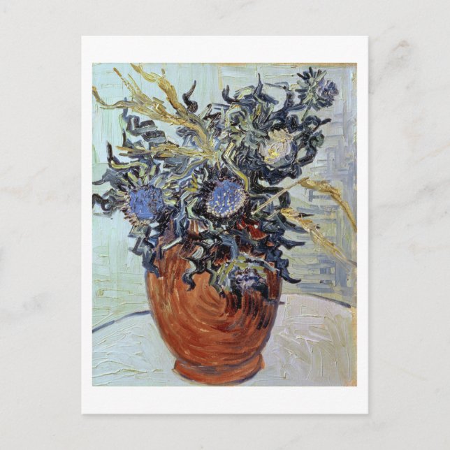 Carte Postale Vincent van Gogh | Still Life with Thistles, 1890 (Devant)
