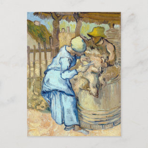 Carte Postale Vincent van Gogh The Sheep-Shearer