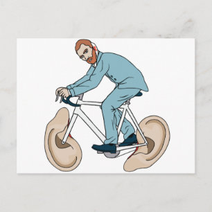 Carte Postale Vincent Van Gogh Vélo D'Équitation Avec Oreille Ga