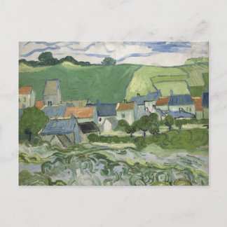 Carte Postale Vincent van Gogh - Vue d'Auvers