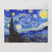 Vincent Willem van Gogh , “ Nuit étoilée ”