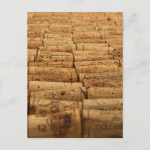Carte Postale Vins Corks