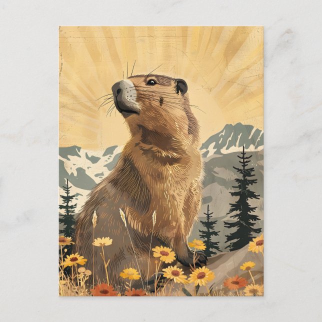 Carte Postale Vintage (Devant)