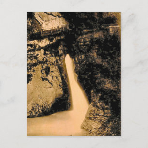 Carte Postale Vintage, 1890, Chutes Trummelbach, Lauterbrunnen