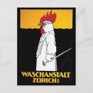 Carte postale Vintage Ad Poster